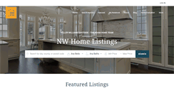 Desktop Screenshot of nwhomelistings.com